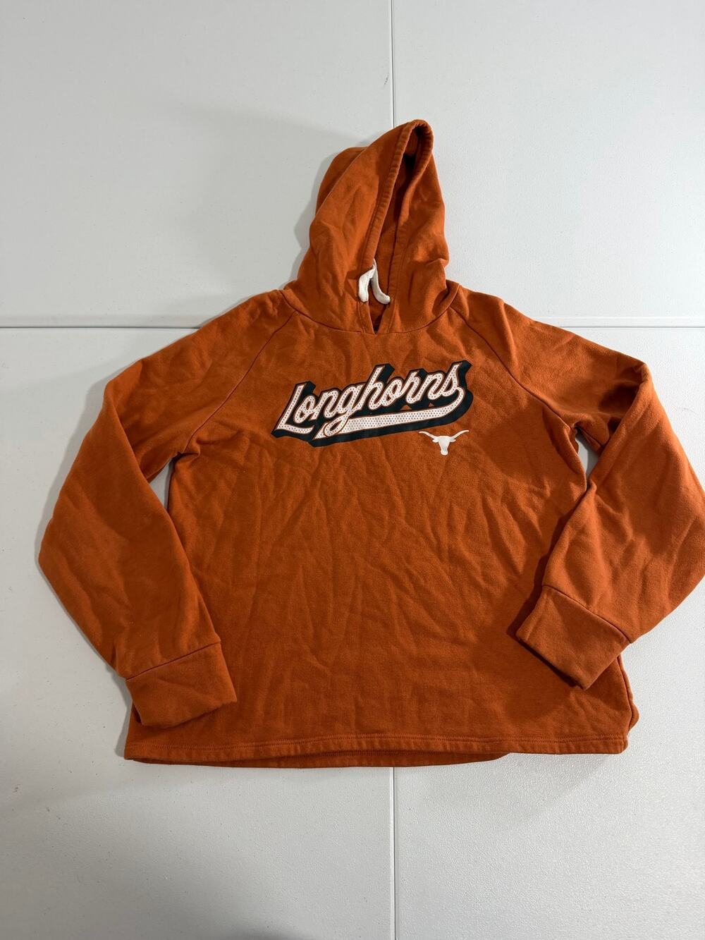 Texas Longhorns Fanatics Hoodie Women’s Size L Burnt Orange Pullover
